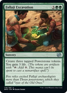 Fallaji Excavation (The Brothers' War) Medium Play Foil