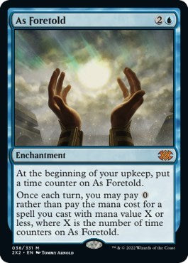 As Foretold (Double Masters 2022) Near Mint Foil
