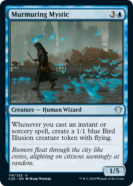 Murmuring Mystic (Commander 2020 Ikoria) Light Play