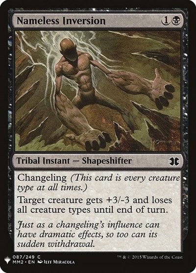 Nameless Inversion (Mystery Booster) Medium Play