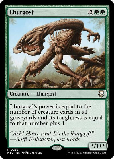 Lhurgoyf (Commander: Modern Horizons 3) Light Play