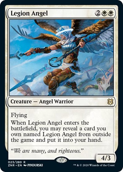 Legion Angel (Promo Pack: Zendikar Rising) Near Mint