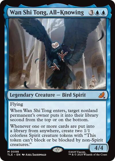 Wan Shi Tong, All-Knowing (Avatar: The Last Airbender: Eternal-Legal) Light Play Foil