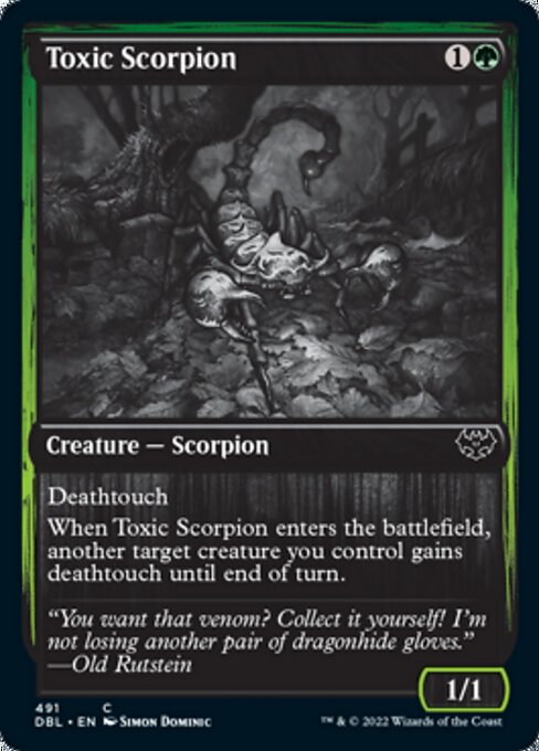 Toxic Scorpion|1|0|0.00