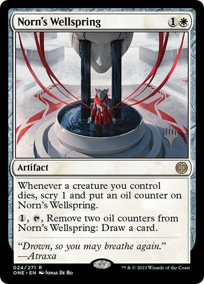 Norn's Wellspring (Promo Pack: Phyrexia: All Will Be One) Near Mint Foil