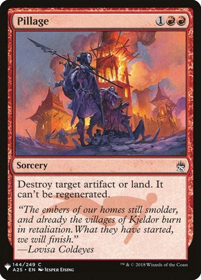 Pillage (Mystery Booster) Near Mint