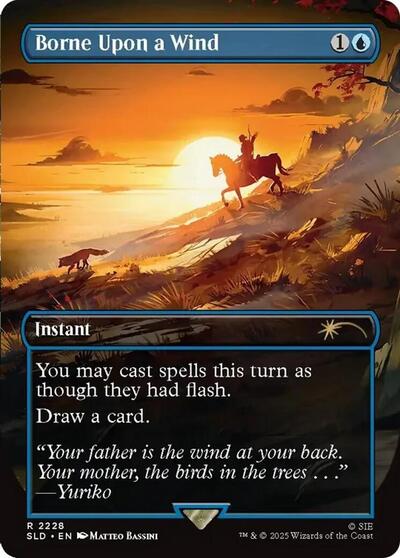 Borne Upon a Wind (Secret Lair) Near Mint