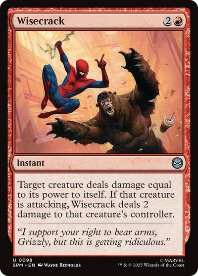 Wisecrack (Marvel's Spider-Man) Light Play