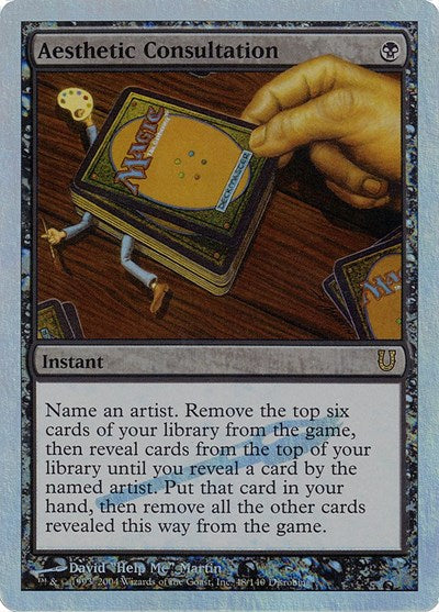 Aesthetic Consultation (Alternate Foil) (Unhinged) Near Mint Foil