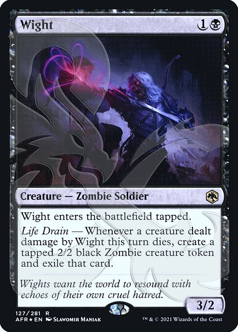 Wight (AFR Ampersand Promos) Near Mint Foil
