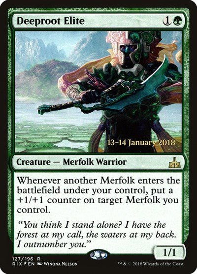 Deeproot Elite (Promos: Prerelease Cards) Near Mint Foil