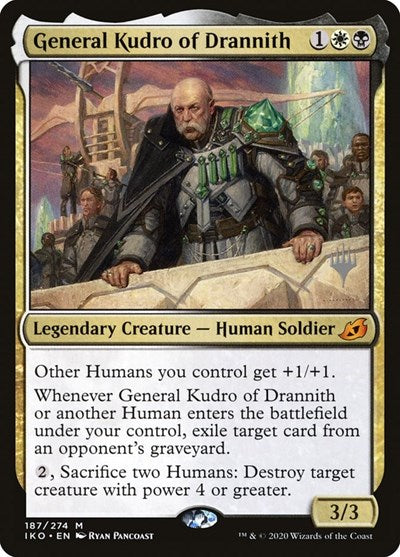 General Kudro of Drannith (Promo Pack: Ikoria) Near Mint Foil