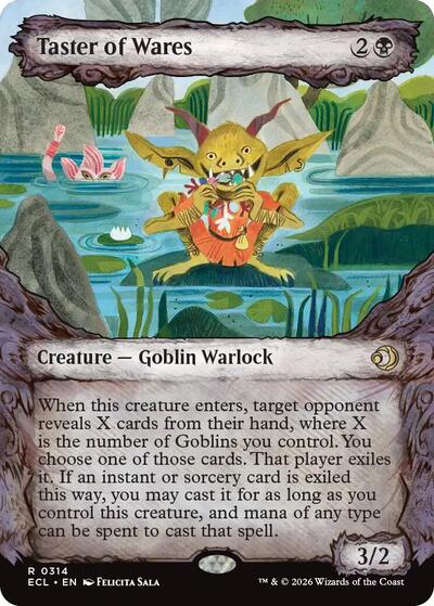 Taster of Wares (Showcase) (Lorwyn Eclipsed) Near Mint Foil