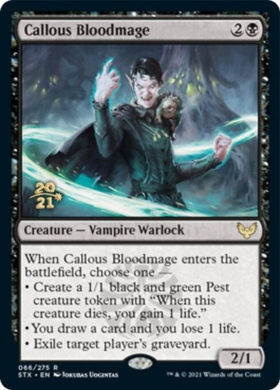 Callous Bloodmage (Promos: Prerelease Cards) Near Mint Foil