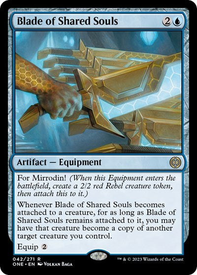 Blade of Shared Souls (Phyrexia: All Will Be One) Medium Play
