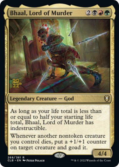 Bhaal, Lord of Murder (Promos: Prerelease Cards) Near Mint Foil