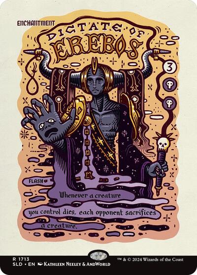 Dictate of Erebos (Secret Lair) Near Mint
