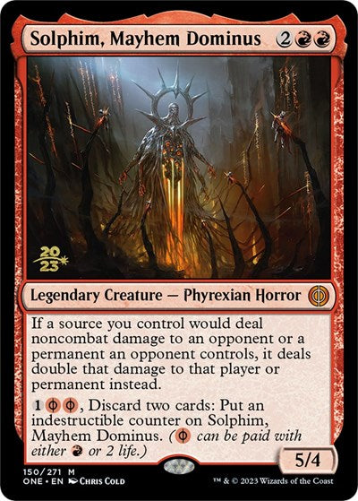 Solphim, Mayhem Dominus (Promos: Prerelease Cards) Near Mint Foil