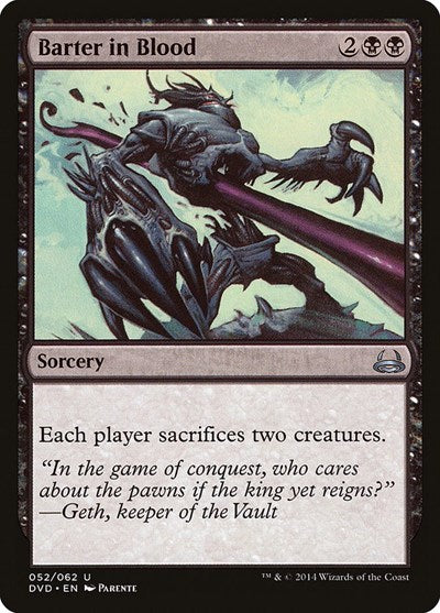 Barter in Blood (Duel Decks: Anthology) Light Play