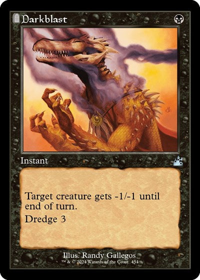Darkblast (Retro Frame) (Ravnica Remastered) Light Play