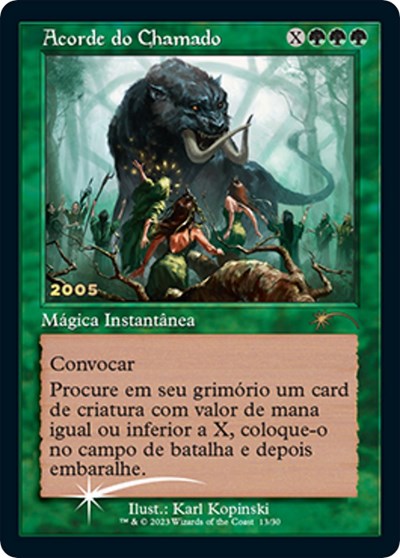 Chord of Calling (PT Exclusive) (Promos: 30th Anniversary Promos) Near Mint Foil Portuguese