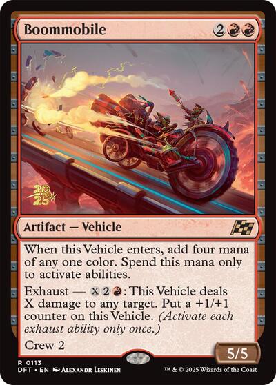 Boommobile (Promos: Prerelease Cards) Light Play Foil
