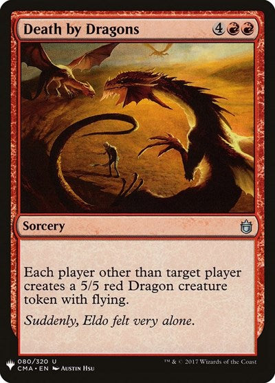 Death by Dragons (Mystery Booster) Light Play