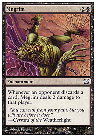 Megrim (9th Edition) Medium Play