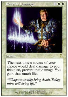 Reverse Damage (7th Edition) Near Mint Foil