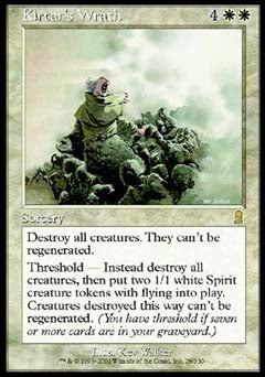 Kirtar's Wrath (Odyssey) Near Mint Foil
