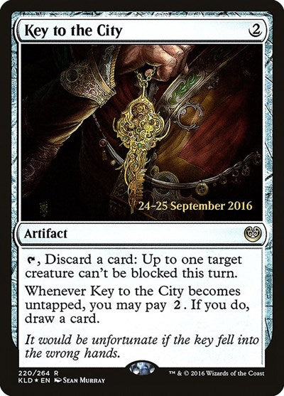 Key to the City (Promos: Prerelease Cards) Light Play Foil