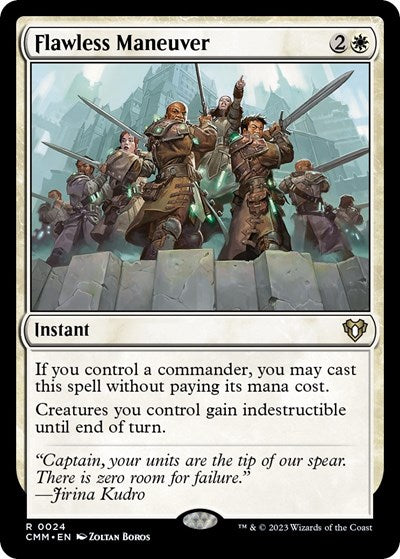 Flawless Maneuver (Commander Masters) Medium Play