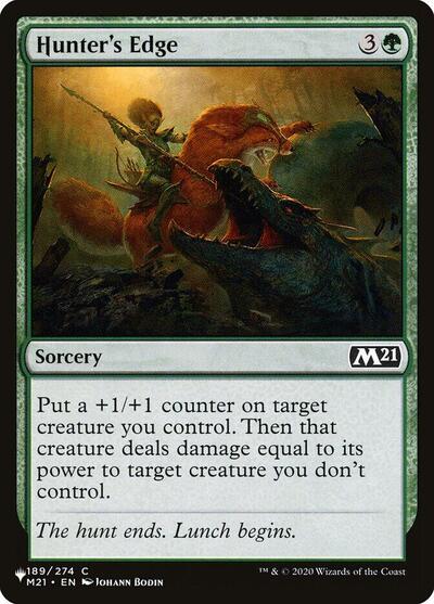 Hunter's Edge (The List) Light Play
