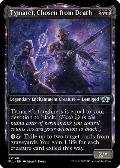 Tymaret, Chosen from Death (Halo Foil) (March of the Machine: Multiverse Legends) Near Mint Foil