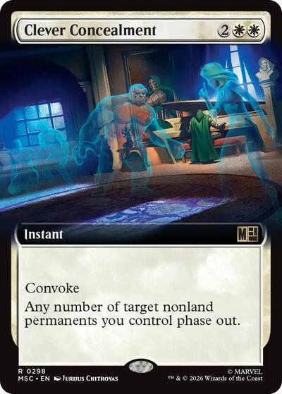 Clever Concealment Extended Art|0|0|0.00