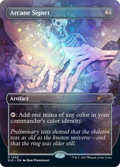 Arcane Signet (1492) (Galaxy Foil) (Secret Lair) Light Play Foil
