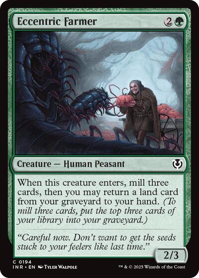 Eccentric Farmer (Innistrad Remastered) Light Play Foil