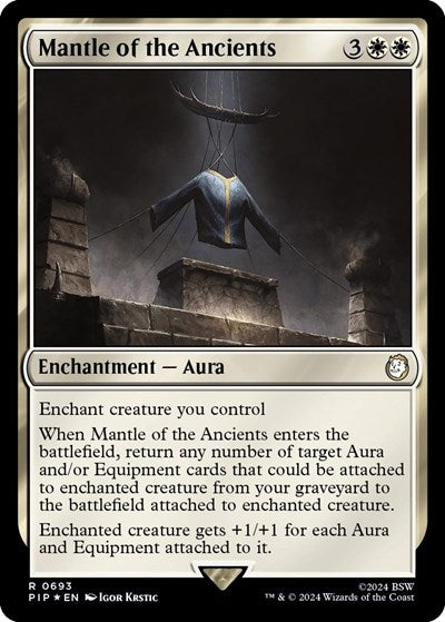 Mantle of the Ancients (Surge Foil) (Universes Beyond: Fallout) Near Mint Foil