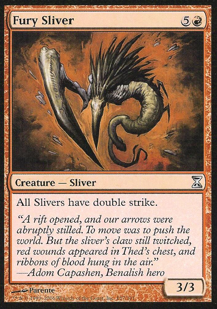 Fury Sliver (Time Spiral) Heavy Play