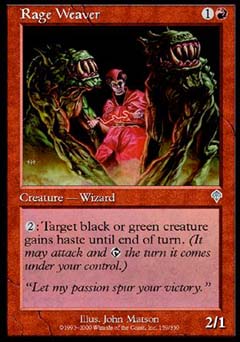 Rage Weaver (Invasion) Light Play