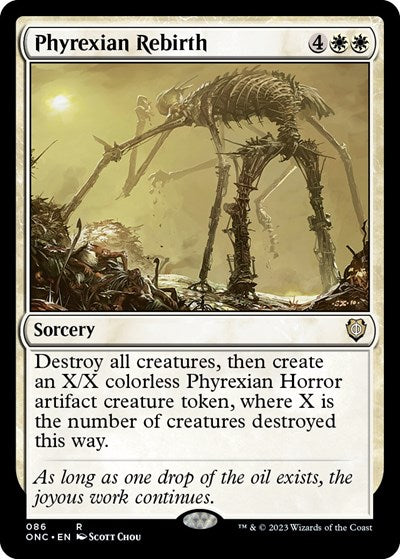 Phyrexian Rebirth (Commander: Phyrexia: All Will Be One) Near Mint