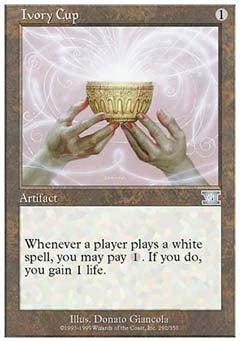 Ivory Cup (Classic 6th Edition) Light Play