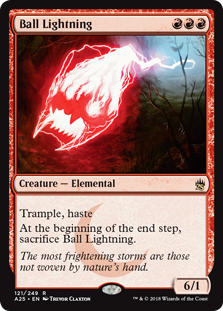 Ball Lightning (Masters 25) Light Play Foil