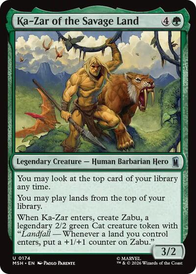 Ka Zar of the Savage Land|11|0|0.00