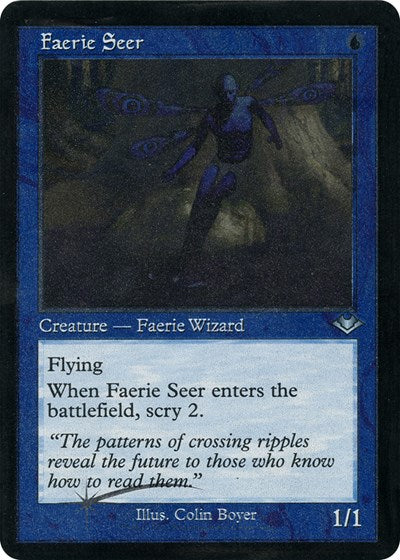 Faerie Seer (Retro Frame) (Foil Etched) (Modern Horizons 1 Retro Frames) Near Mint Foil