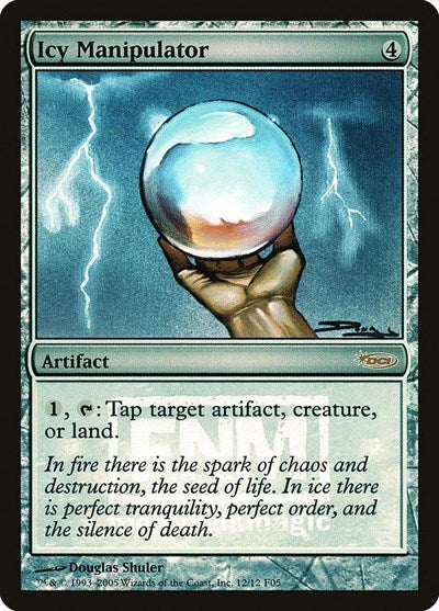 Icy Manipulator (Promos: FNM) Heavy Play Foil