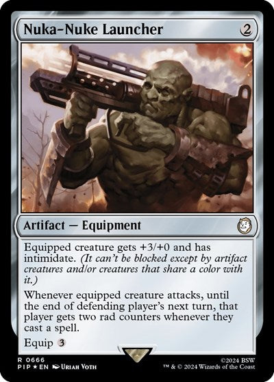 Nuka-Nuke Launcher (Surge Foil) (Universes Beyond: Fallout) Near Mint Foil
