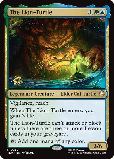The Lion-Turtle (Promos: Prerelease Cards) Near Mint Foil