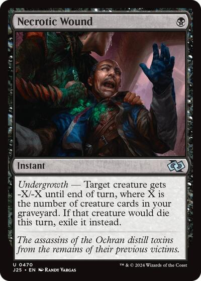 Necrotic Wound (Foundations Jumpstart) Medium Play
