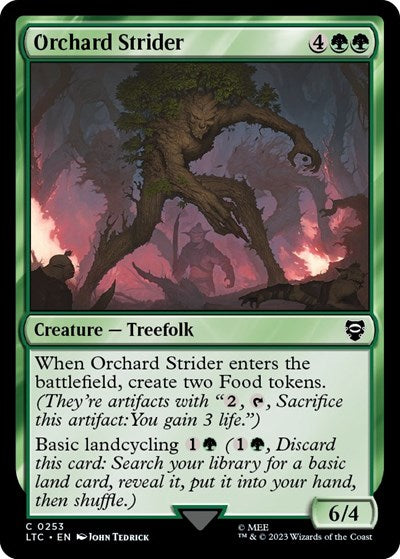 Orchard Strider (Commander: The Lord of the Rings: Tales of Middle-earth) Light Play